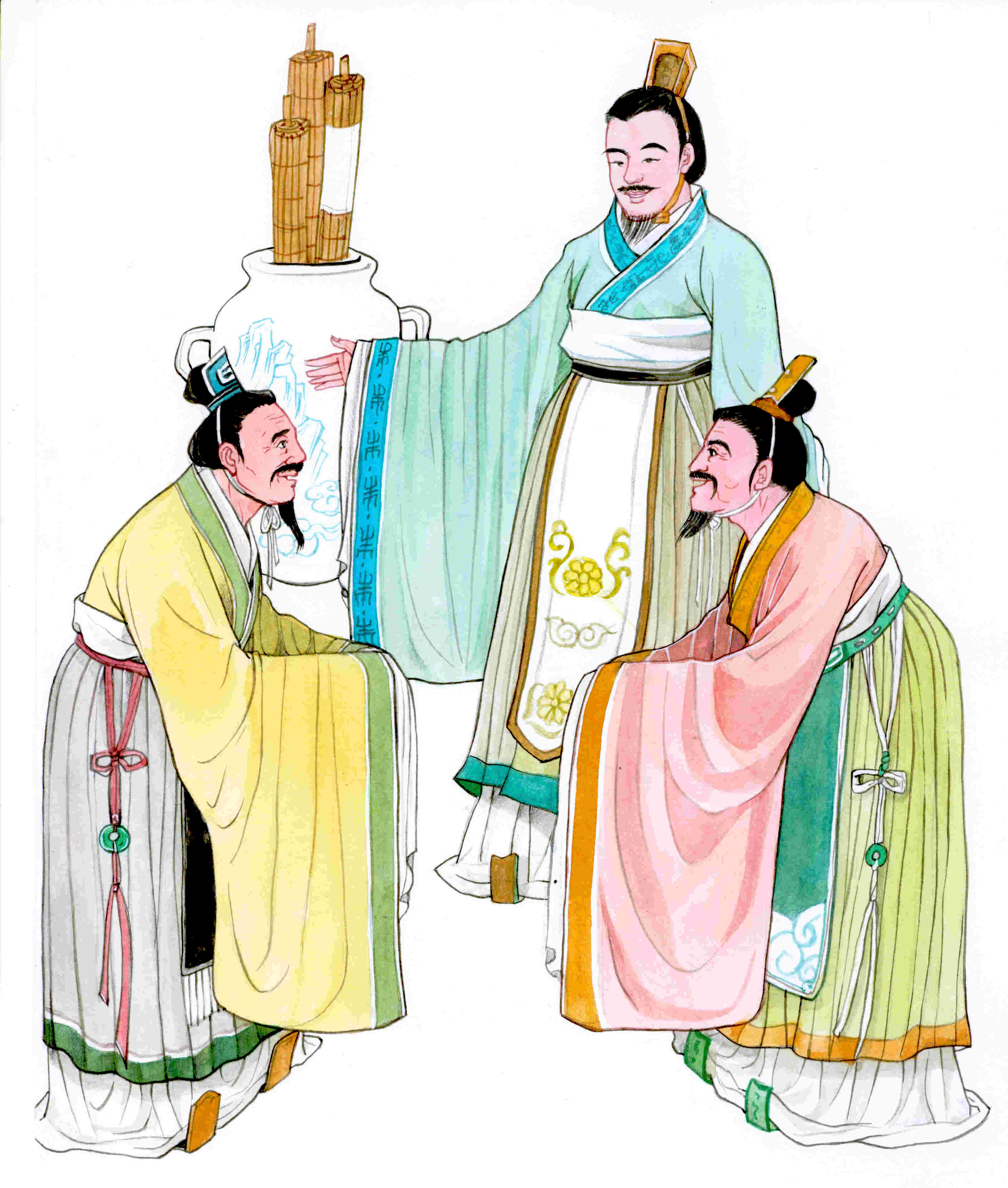 одежда в древнем китае